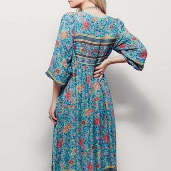 1 left only! 3XL SALE! Floral Boho Wanderer maxi - Picture 2 of 8